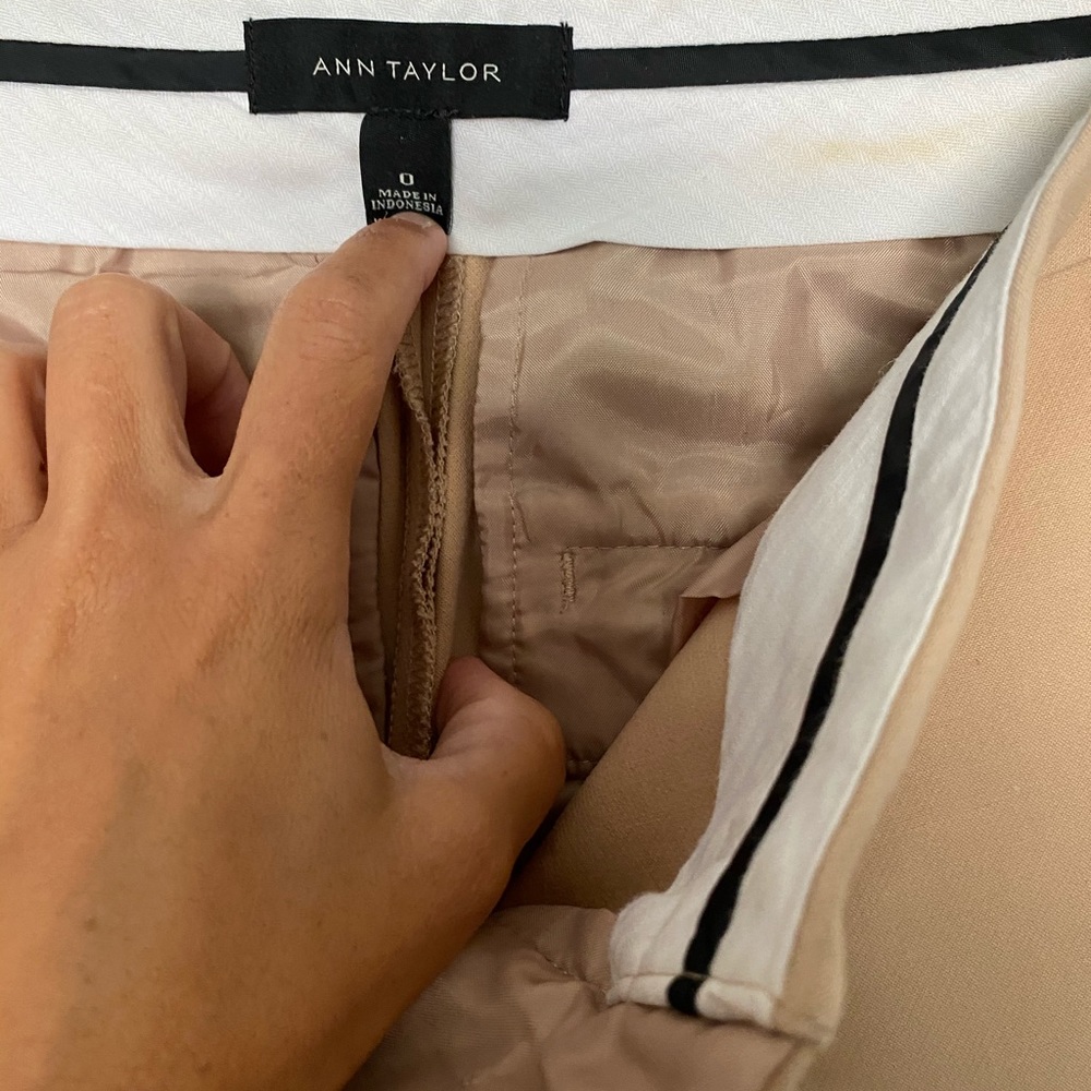 Ankle business casual pants